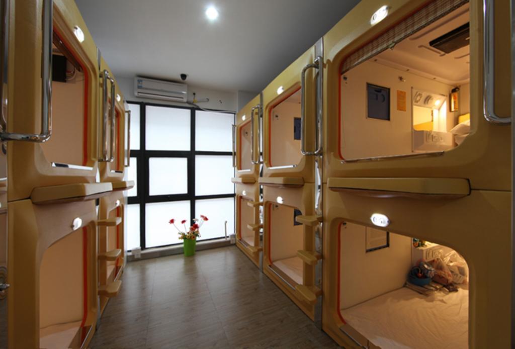 Guiyang Capsule International Youth Hostel Dış mekan fotoğraf